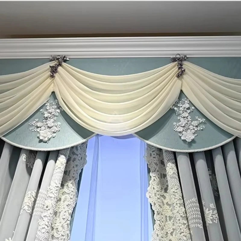 Provence Chenille Embroidered Drape
