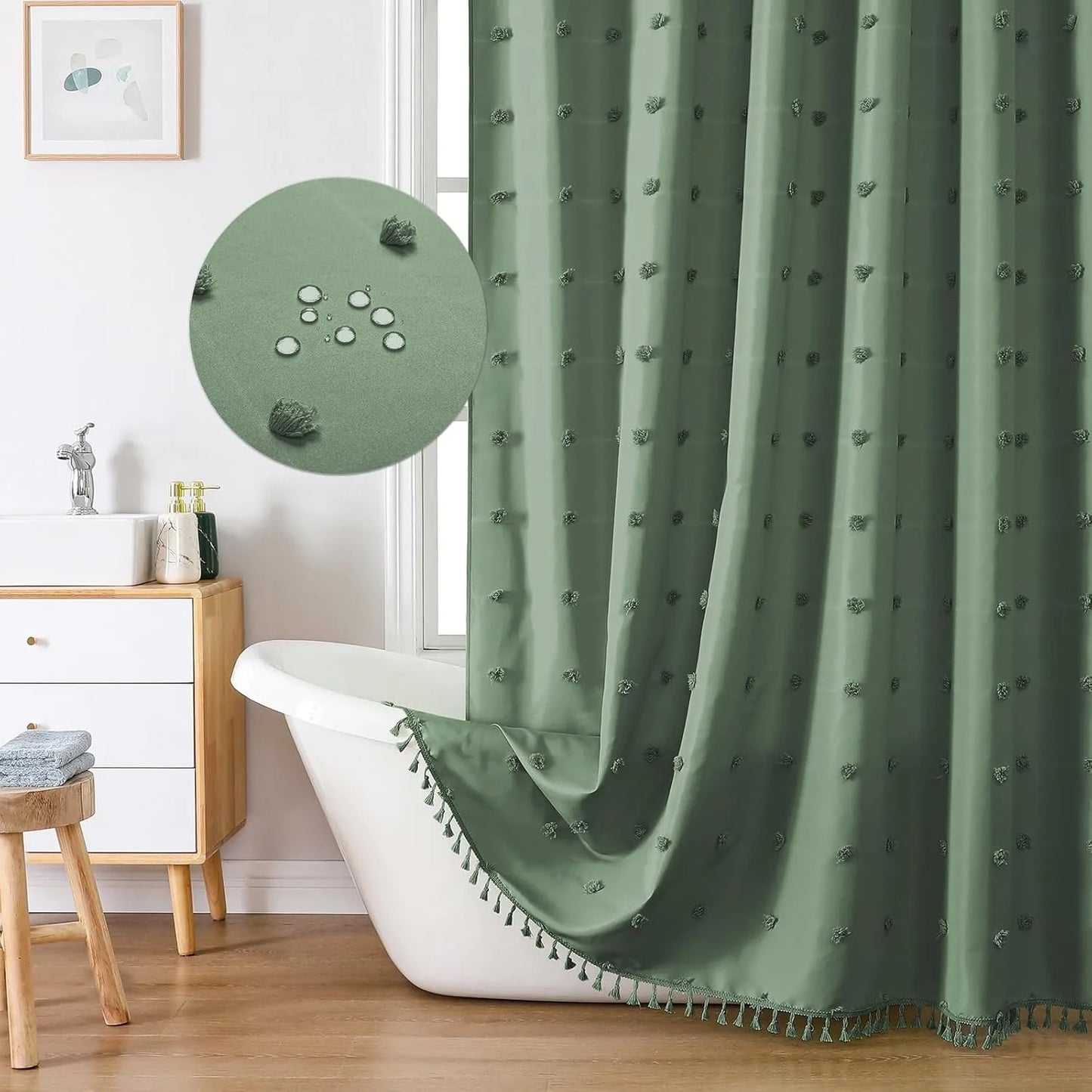 Boheme Dot Shower Curtain