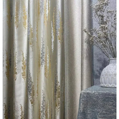 Lavender Fields Jacquard Drapery