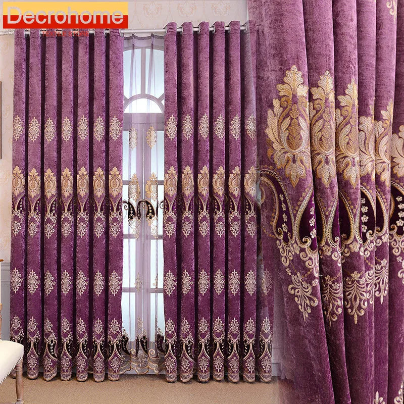 Marlowe Chenille Blackout Drape