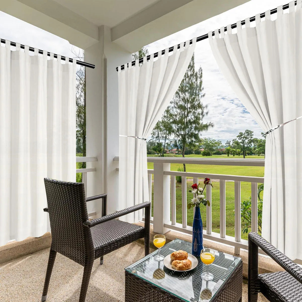 Pergola Weatherproof Outdoor Drape