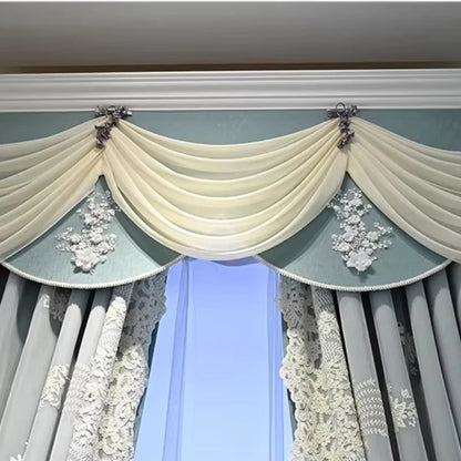 Provence Chenille Embroidered Drape