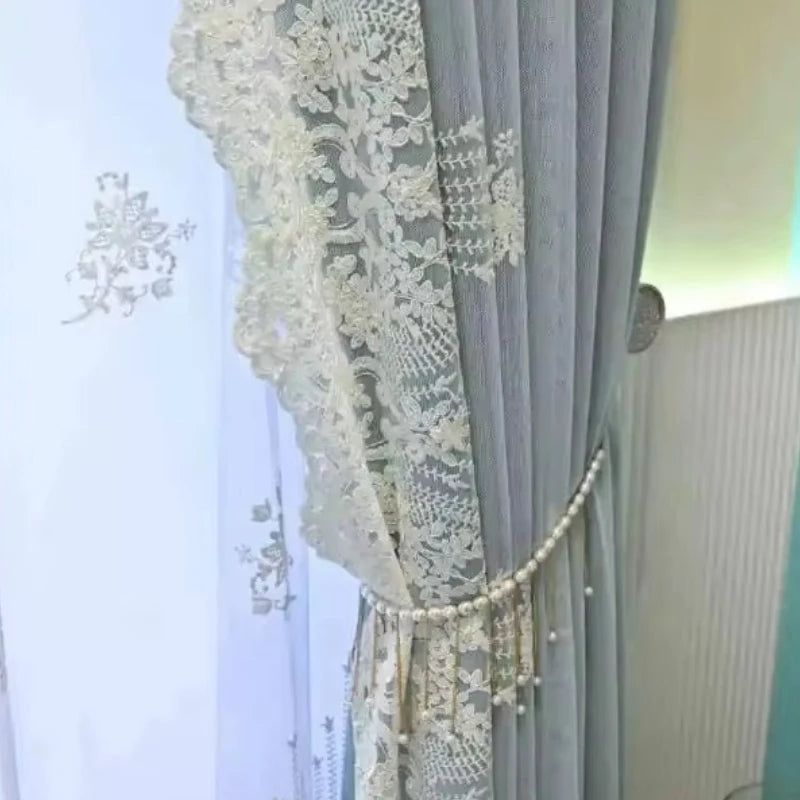 Provence Chenille Embroidered Drape