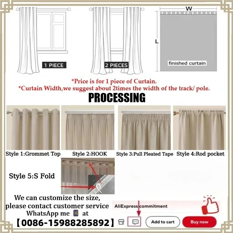 Linette S-Fold Linen Sheer Drape