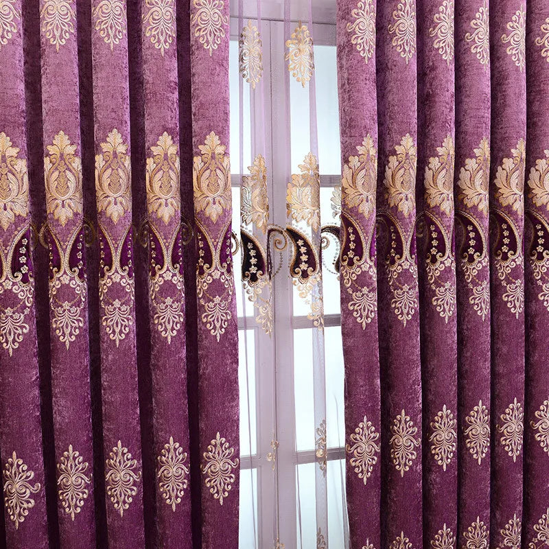 Marlowe Chenille Blackout Drape