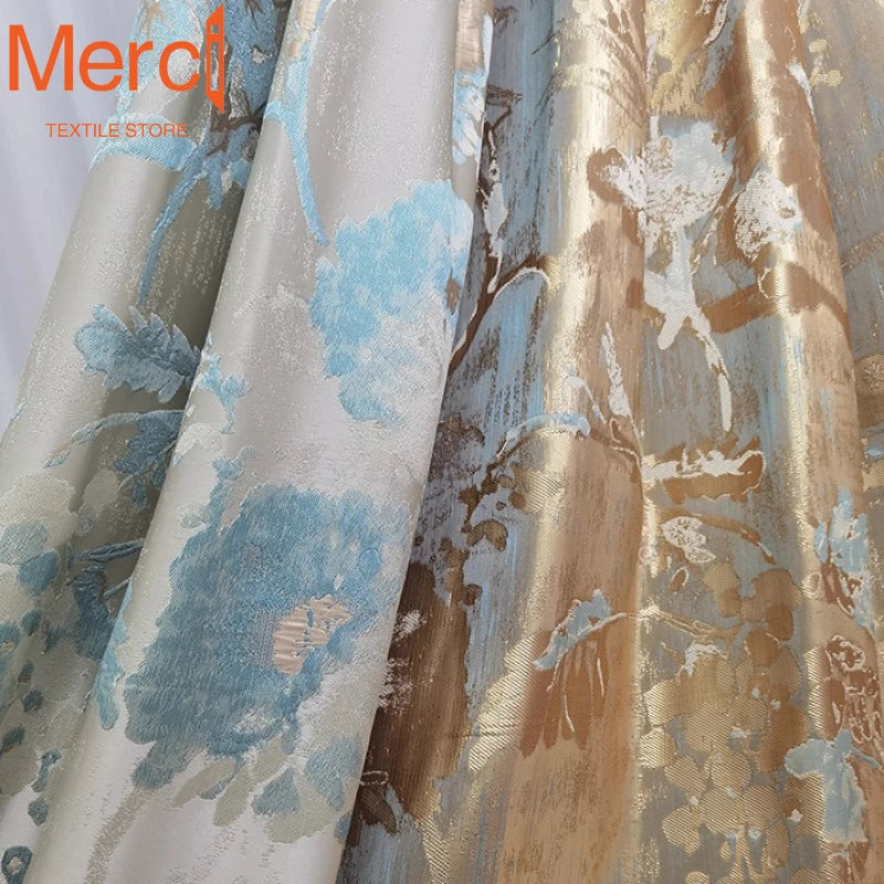 Sovereign Silk Jacquard Blackout Drape