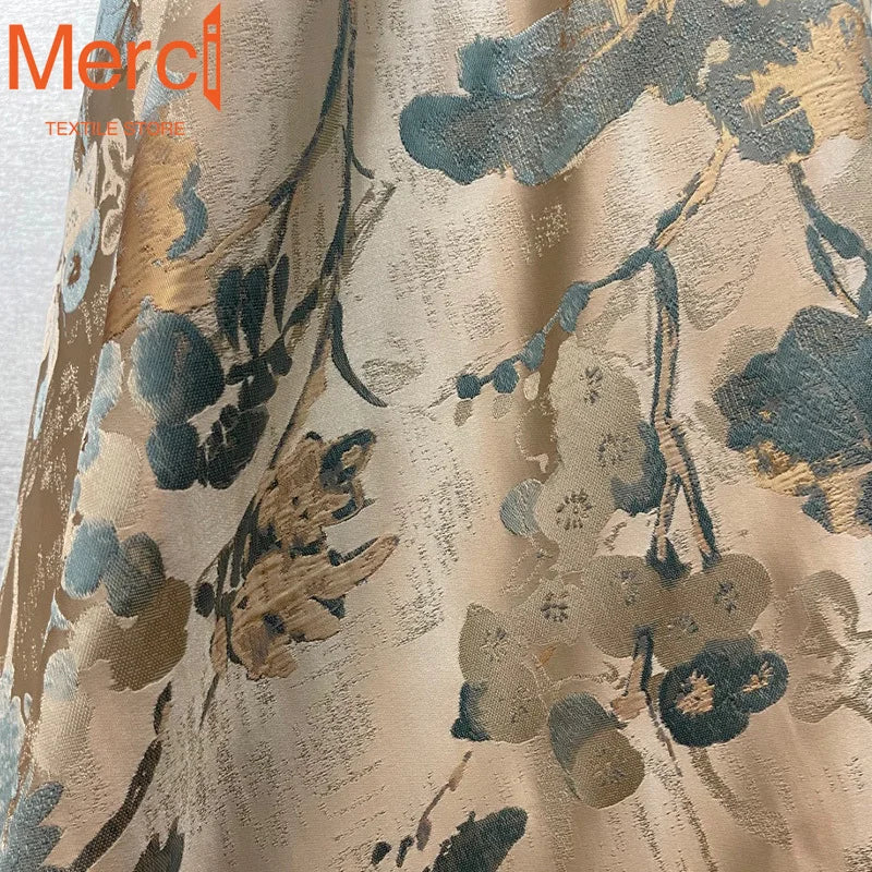 Sovereign Silk Jacquard Blackout Drape