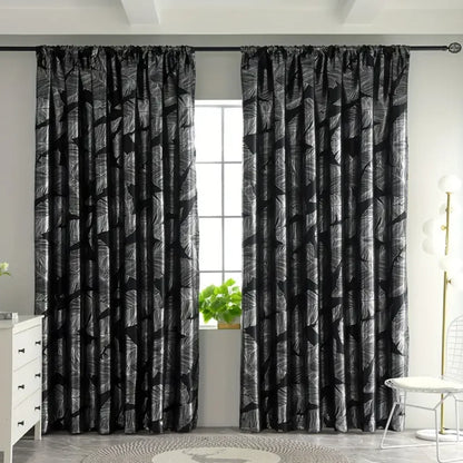 Aurelia Leaf Blackout Drapery