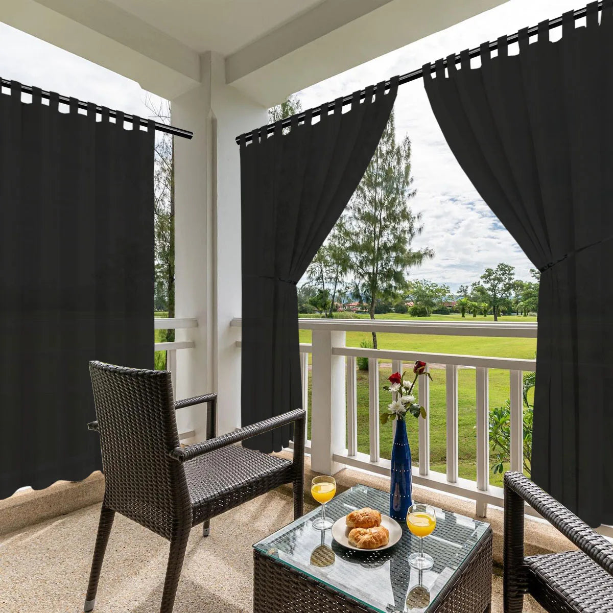 Pergola Weatherproof Outdoor Drape