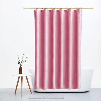 Nordique Velvet Shower Curtain Set