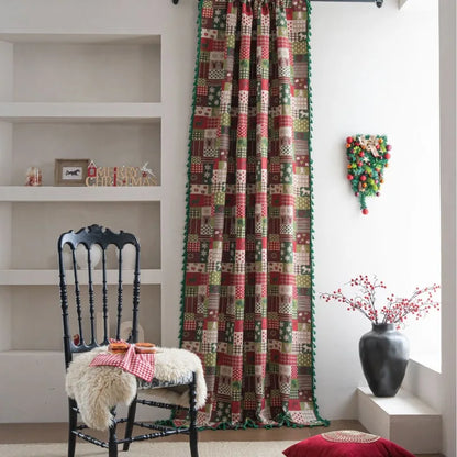 Yuletide Jacquard Holiday Drape