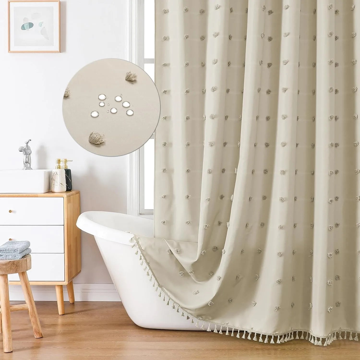 Boheme Dot Shower Curtain