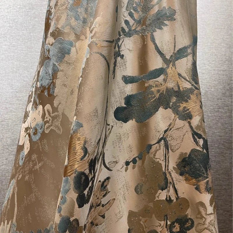 Sovereign Silk Jacquard Blackout Drape