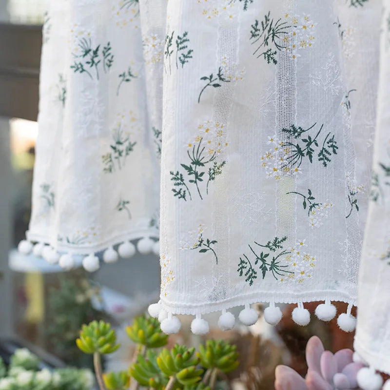 Daisy Meadow Blackout Floral Curtain