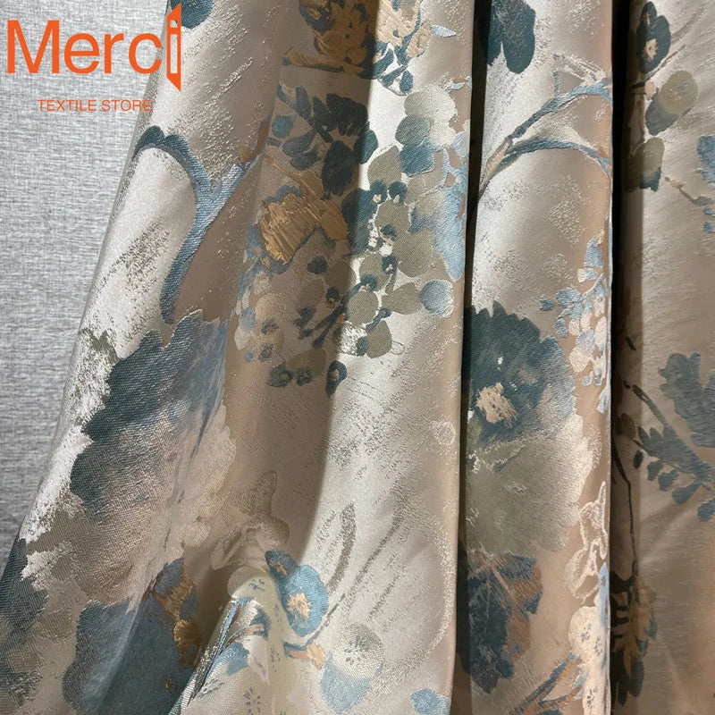 Sovereign Silk Jacquard Blackout Drape