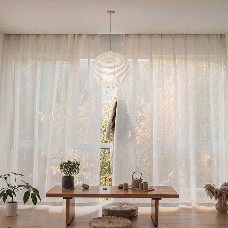 Linette S-Fold Linen Sheer Drape