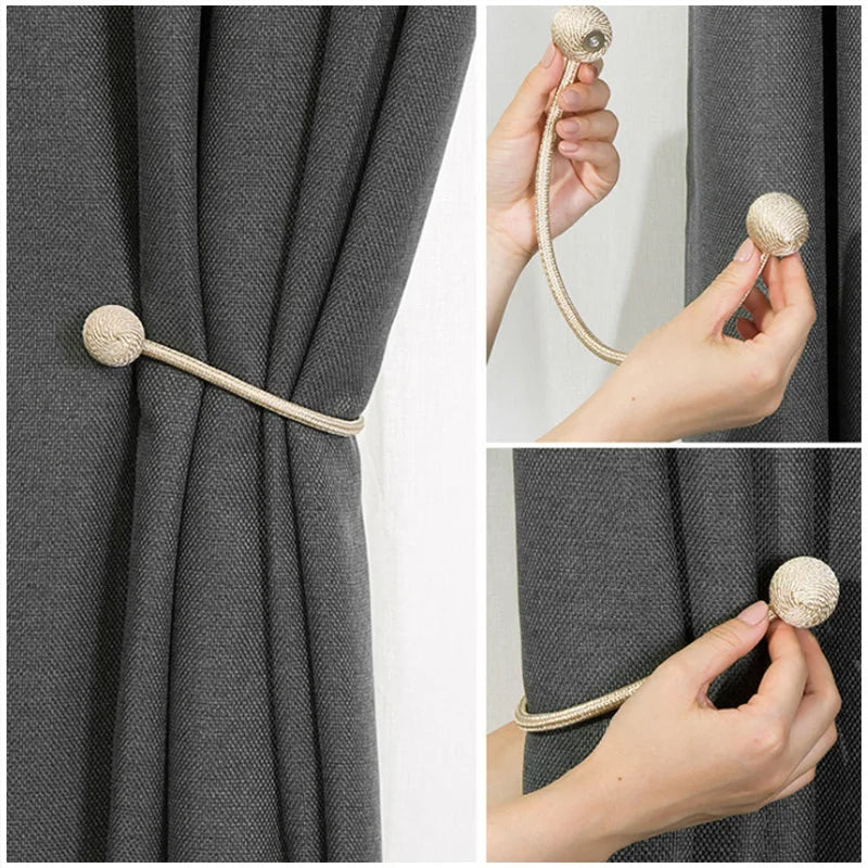 Magnetic Curtain Tieback Clips