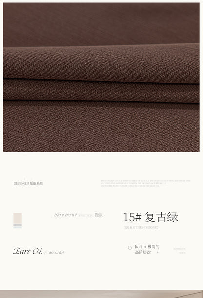 French Chenille Velvet Blackout Curtains