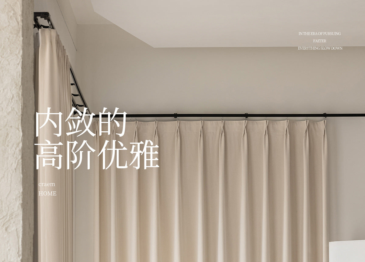 French Chenille Velvet Blackout Curtains