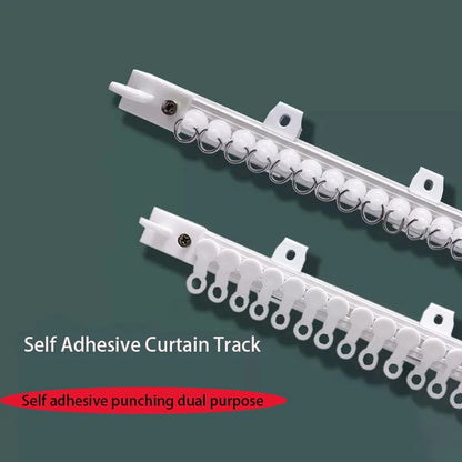 Self-Adhesive Silent Curtain Track