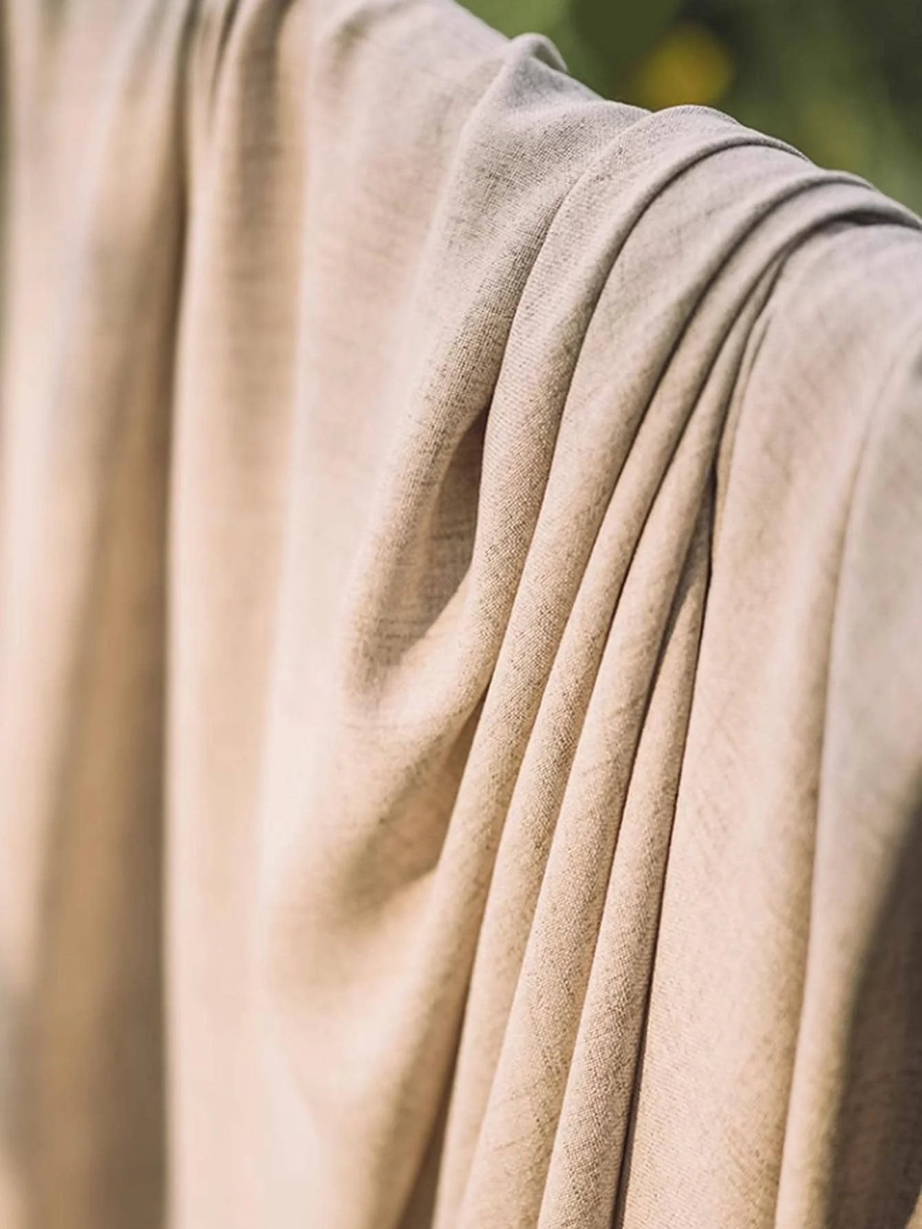Japanese Linen Semi-Shading Curtains