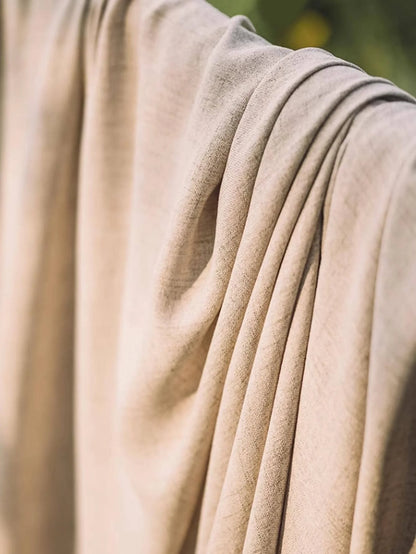 Japanese Linen Semi-Shading Curtains