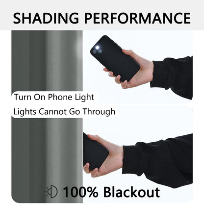 Modern Blackout Curtains Coated Lining