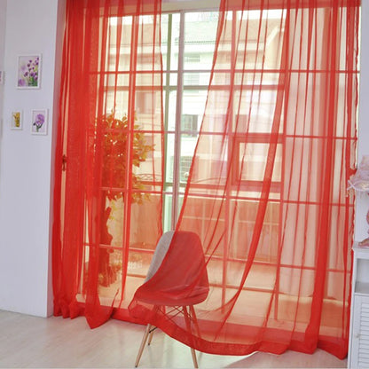 Transparent Gauze Sheer Curtains