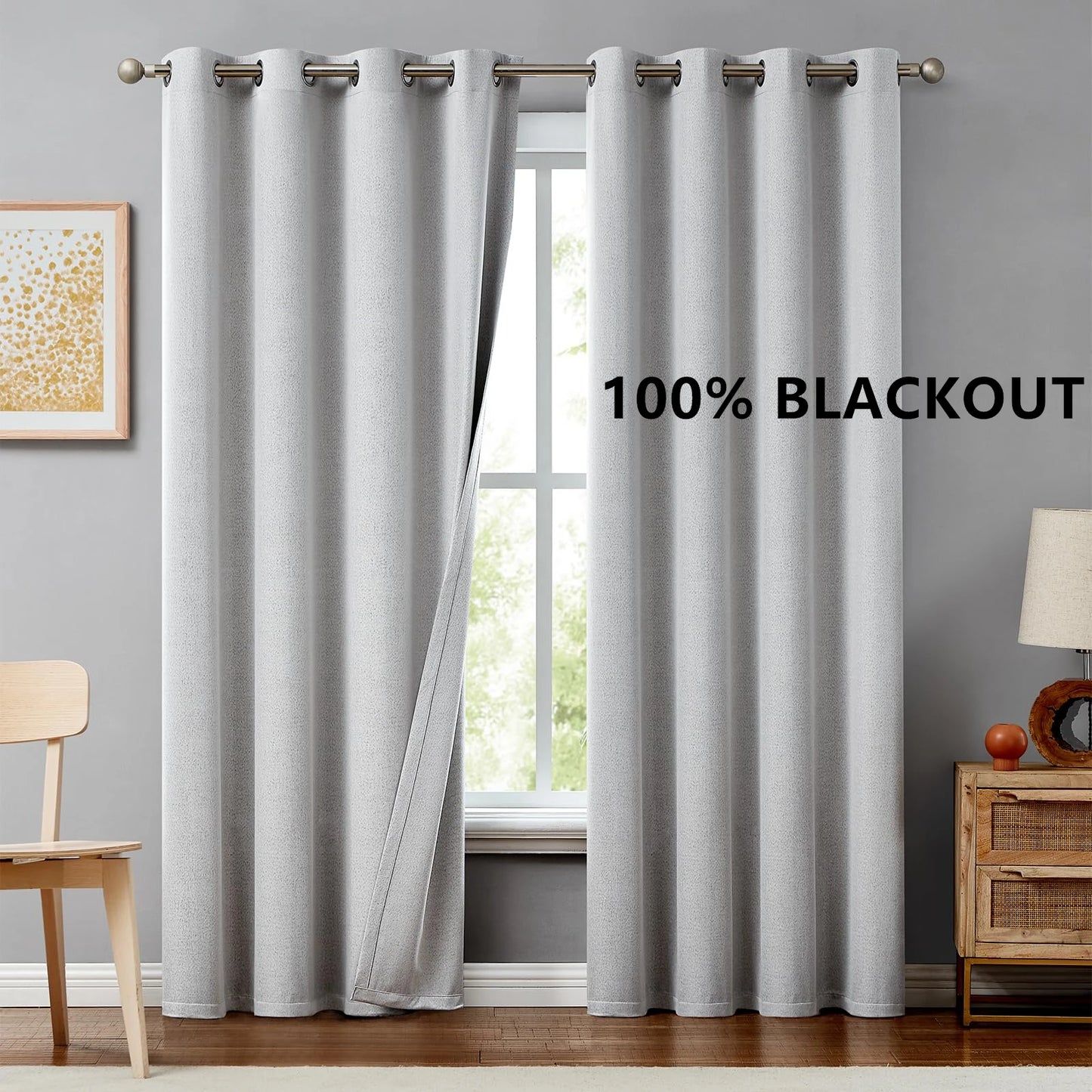 Extra Long Custom Blackout Curtains