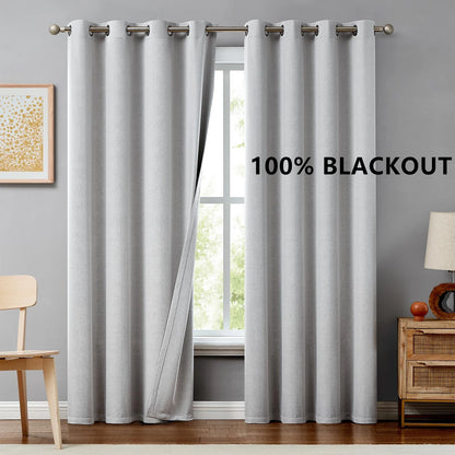 Extra Long Custom Blackout Curtains