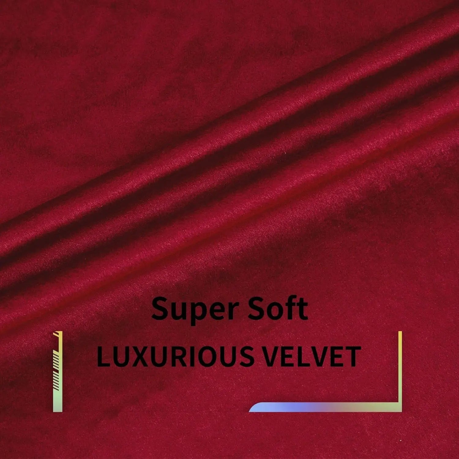1Pc Burgundy Red Velvet Curtains 84 Inches Long Luxury Room Darkening for Bedroom Living Room Christmas Rod Pocket Drapes
