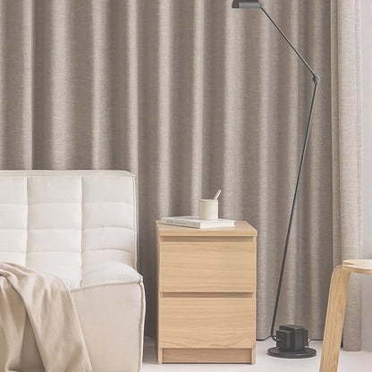 Asazal Linen Blackout Curtains