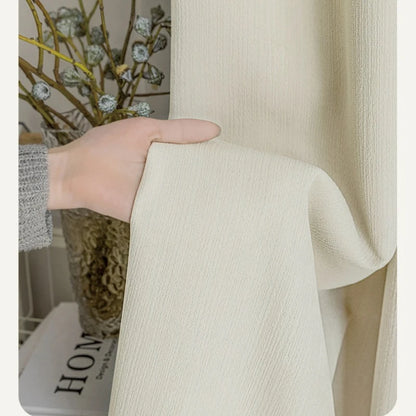 French Chenille Velvet Blackout Curtains