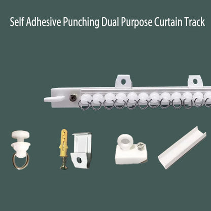 Self-Adhesive Silent Curtain Track
