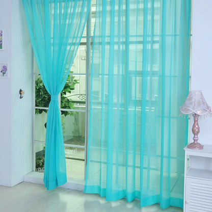 Transparent Gauze Sheer Curtains