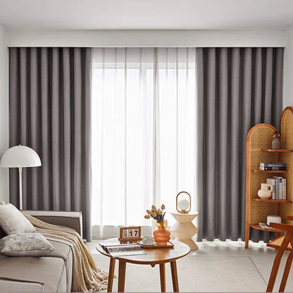 Asazal Linen Blackout Curtains