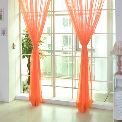 Transparent Gauze Sheer Curtains