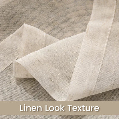Japan Flax Linen Sheer Curtains