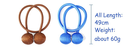 Magnetic Curtain Tieback Clips