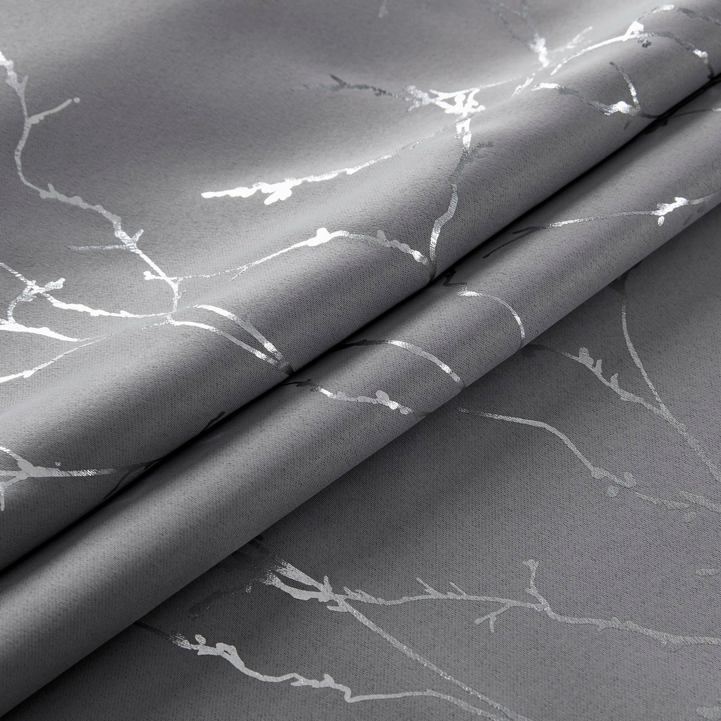 Grommet Blackout Curtains Tree Pattern