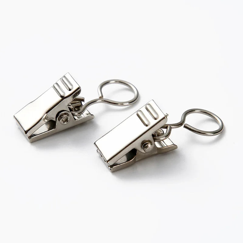 Premium Steel Curtain Clip Hooks