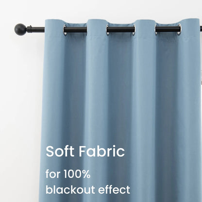 Modern Blackout Curtains Coated Lining