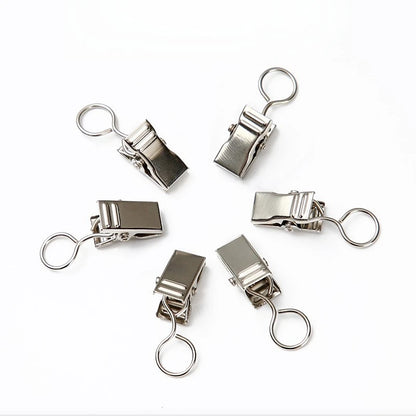 Premium Steel Curtain Clip Hooks