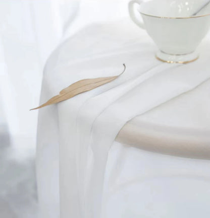 Asazal Sheer Tulle Window Curtains