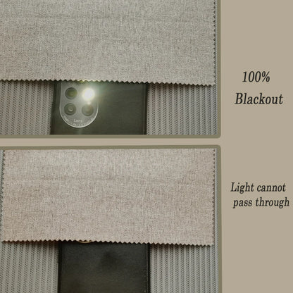 Asazal Linen Blackout Curtains