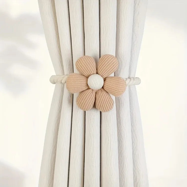 Floral Magnetic Curtain Buckle