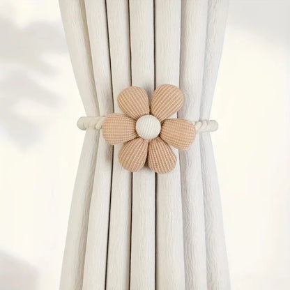 Floral Magnetic Curtain Buckle