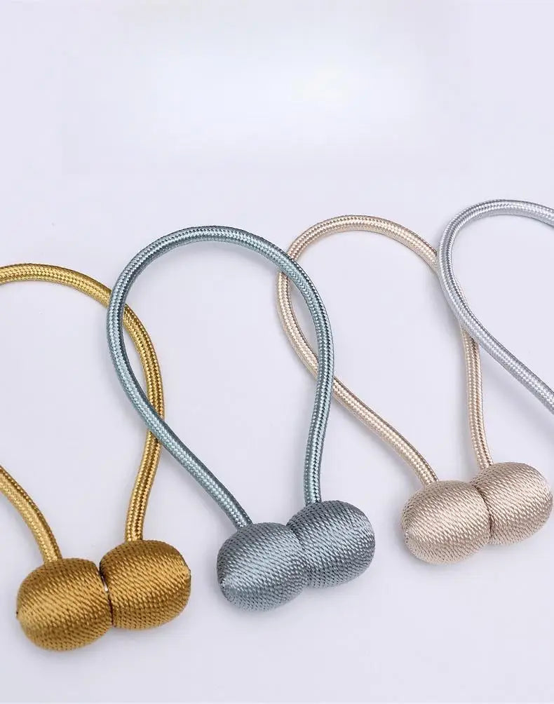 Magnetic Ball Curtain Tiebacks