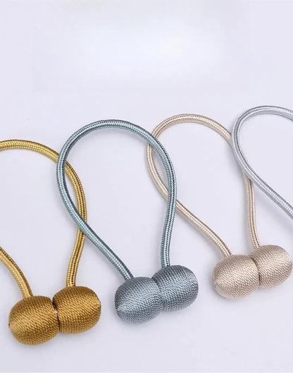Magnetic Ball Curtain Tiebacks
