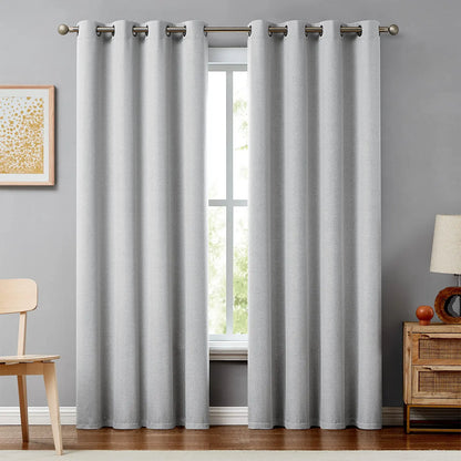 Extra Long Custom Blackout Curtains